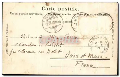 Wettertanne z obszarem Trifigebiet — Wydanie Bumpy, Saint-Maur — nr 2148 — Rewers