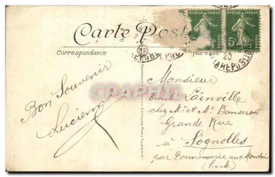 Paris - A Estátua da República e a Praça - A.P. - n°136 — Verso