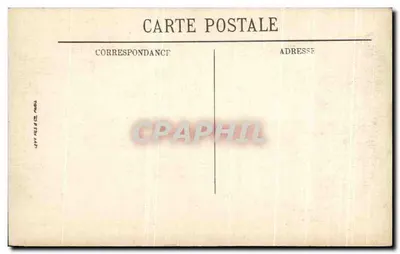 Rouen — Vista geral de Saint-Maclou — Vise Paris n.º 6 — Verso