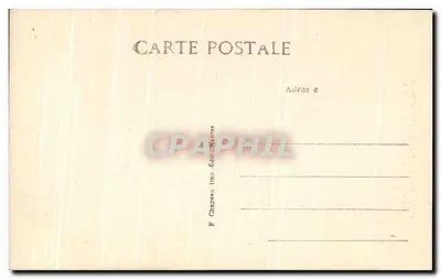 Tombeau de Bonchamps à Saint-Florent-le-Vieil — éditeur G. Chapeau, Nantes, n°14 — Verso