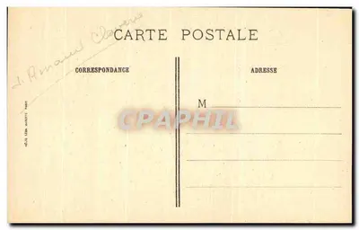 O Bénédicité — Chardin — J.-E. Bulloz, Editor, n° 10.092 — Verso