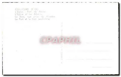 Colliouze — vista panorâmica — A. Lutoste - La Poste - P.O. — Verso