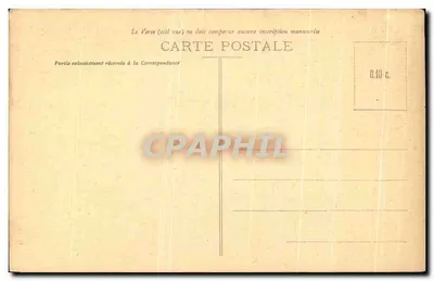 Rouen — Localização do Auto da Fogueira de Joana d'Arc — C. V. 491 — Verso