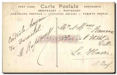Sala de audiência — Hotel de Cidade — Roubaix — Verso