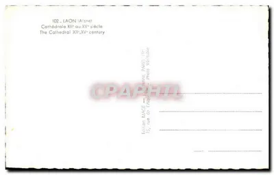 Katedra w Laon — XII–XV wiek — Wydawnictwo MACE — Rewers