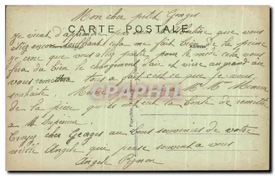 Tours-Symphorien — Dom Zdrowia Velveau (Villa Trianon) — Façada północna — A.P. — Rewers