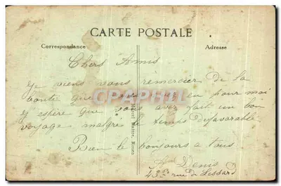 Rouen — Fontanna św. Marii — Wydawca nieznany, nr 9 — Rewers
