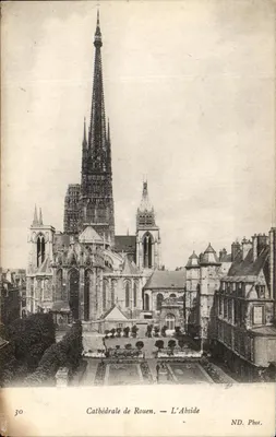 Catedral de Rouen — A Abside — ND. Fot.