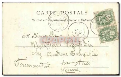 Palazzo di Fontainebleau — Il Battistero di Luigi XIII — Editore Paston, n°4 — Verso