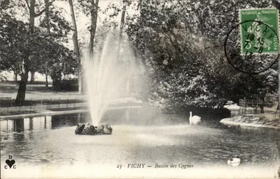 Vichy — Bassin des Cygnes — D.C.C. n°23