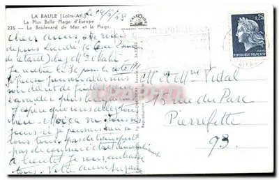 La Baule — A Mais Bela Praia da Europa — Éditions Naturelles — Verso