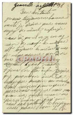 Granville (Manche) — Les Roches basses — Sorel, uitgever — Achterkant