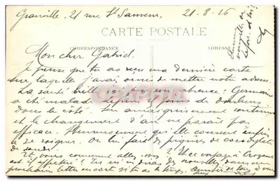 Granville - Port - Towarzyszenie bujusza — Rewers