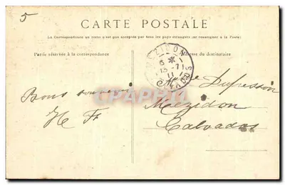 Pontorson — As Margens do Couesnon — A Casa de Saúde G.F. — Verso