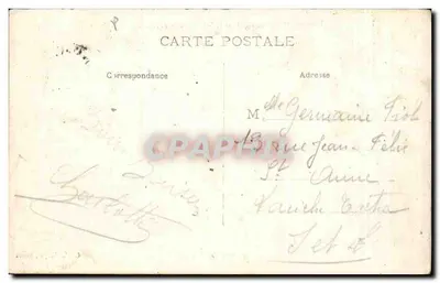 Castelo de l'Orfraisière - Lado Oeste — Arredores de Monnaie (Indre-et-Loire) — Cliché Verger, Tours — Verso