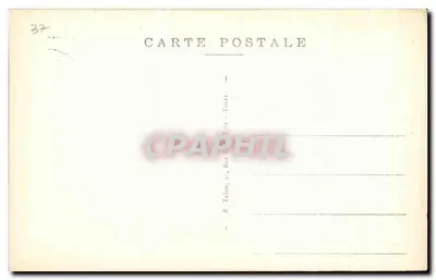 Tours (Loire-et-Loire) — Plac de Sądowym i Aleja Grammonta (strona północno-wschodnia) — A.P. — Rewers