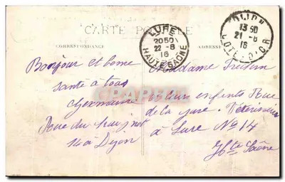 Kościół św. Pawła w Dijonie — benedyktyn 8 września 1912 — wydawca R. G. S. nr 76 — Rewers