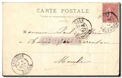 Caserne Hamelin — Caen — Publisher L.D. n° 24 — Back