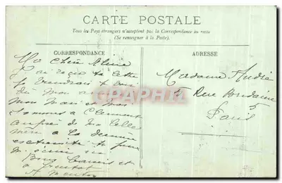 Clermont-Ferrand — Widok z Czwórki Ścieżek — LL. — Rewers
