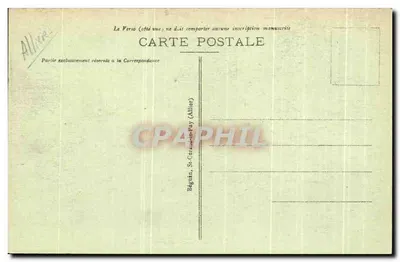 Vichy - La Puerta y los Pasillos cubiertos del Parque — Idéol, n° 356 — Reverso