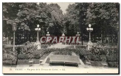 Vichy — Vue prise de la Terrasse du Casino — LL. n°35