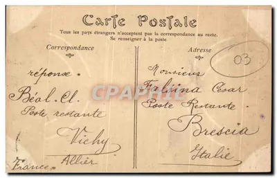 Vichy — Intérieur du Palais des Sources — ND Phot, n°152 — Verso