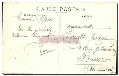 Granville — Vista Geral tirada do Arsenal — Edição República Francesa, n°32 — Verso