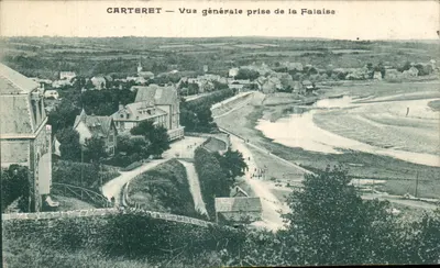 Carteret — Vista geral tirada da Falésia