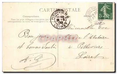 PONT-L'ABBÉ-PICAUVILLE — Interior da Igreja de Picauville — La C.A. 4 — Verso