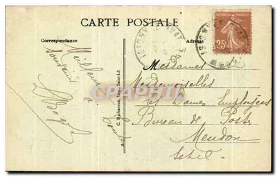 Saint-Lô - La petite Suisse — 1911, uitgever C. Barbaroux, Saint-Lô — Achterkant