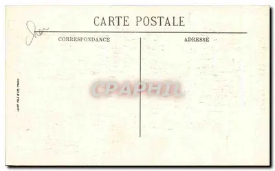 Bourges — Dziedziniec Pałacu Jacques-Cœur — L.L. n°56 — Rewers