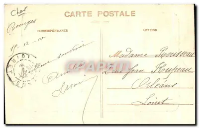 Bourges — Katedra — Widok z Nowych Galerii — Wydanie Nowych Galerii — Rewers