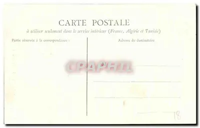 Bourges — Torre do Museu Cujas — Auxenfans, editor, Bourges — Verso