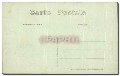 Bourges — Binnenkant van de Kathedraal - La Grande Nef — E. M. n°281 — Achterkant