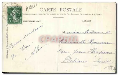 Vichy — Nowe Założenie — Wydawnictwo Giletta, fot. Nice, n° 2739 — Rewers