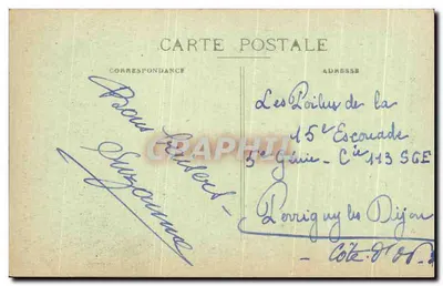 Beaune — Monument Joigneaux — editore Paris-Douala — Verso