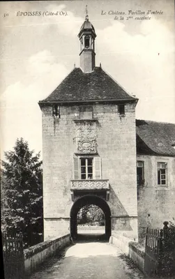 ÉPOISSES (Côte-d'Or) — O Castelo, Pavilhão de entrada da 2ª cinta — Editor não identificado, n° 50