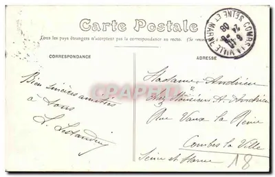 Bourges — Fundição de Canhões — editor: C. P. M. (nº 67) — Verso