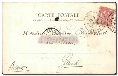 Caen — Wjazd do Prefektury — B.F. Paris — Rewers