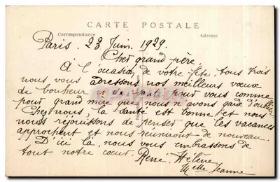 Bourgueil (Loir-et-Cher) — Vista Geral (Lado Oeste) — A.P. — Verso