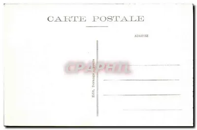 Azay-le-Rideau (Indre-et-Loire) — Het Kasteel (Historisch monument) — Noordgevel — R.D. — Achterkant
