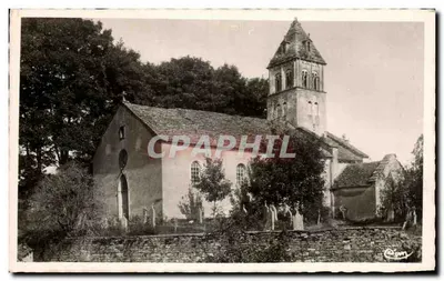 Saint-Point — A Igreja — Recordações de Lamartine