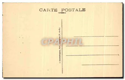 Cume do PUY-de-DOME — A Torre do Observatório sob o gelo — J. Goattelapues, Édit. (P.-de-D.) — Verso