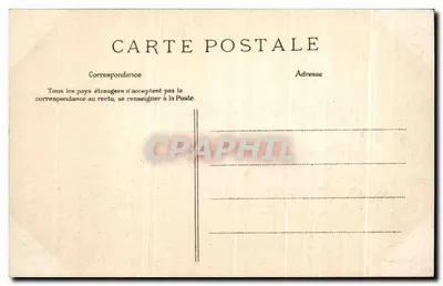 Granville — Zijgezicht van Notre-Dame de Lihou — Gotische stijl van de XVe en XVIe eeuw — La C.P.A. n°22 — Achterkant