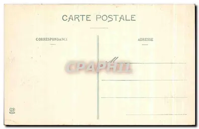 Cidade de Carcassonne — Vista geral — Lado Oeste — Fototipia Labouche Frères, Toulouse — Verso