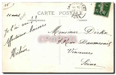 Carcassonne — Algemene uitzicht van het Zuiden — E. Lintilhac — Achterkant