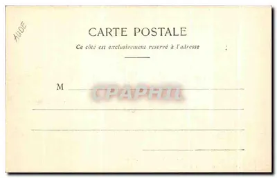 Cité de Carcassonne - Ogólny widok z zachodu — Lib. P. Abadie, 36, Rue de la Gare. Cl. F. Cluzou — Rewers