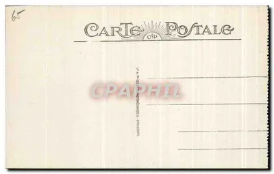Cauterets - La Cascata del Pont d'Espagne — editore C.A.P. Strasbourg, n°66 — Verso