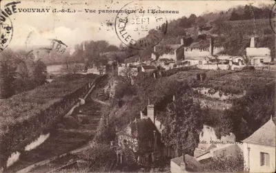 Vouvant (Loire-Atlantique) — Vista panorâmica do Écheneau — Edit. Mignot, Vouvant
