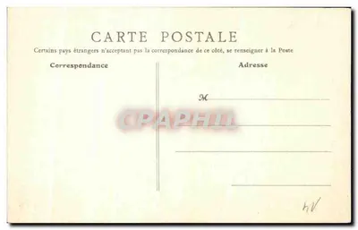 Caen (Calvados) - Widok Starego Świętego Gili — B. F., Paryż, nr 3 — Rewers